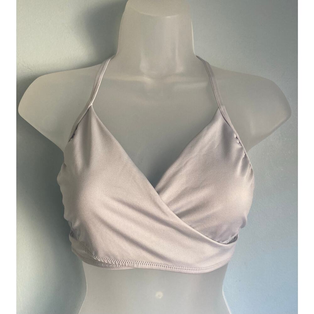 NWOT PINK Ultimate Lightly Lined Bra Gray Large